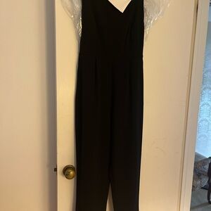 Calvin Klein Black Jumpsuit with White Accent
